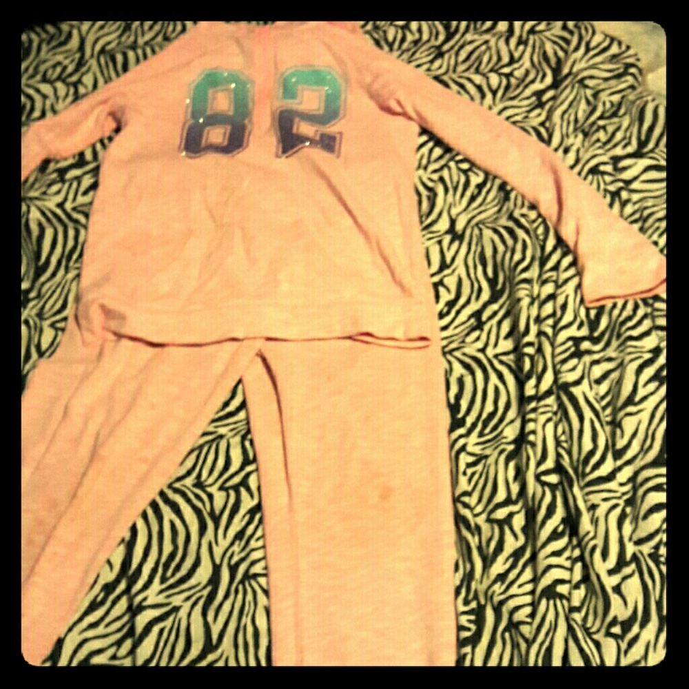 Girls 10-12 pink outfit